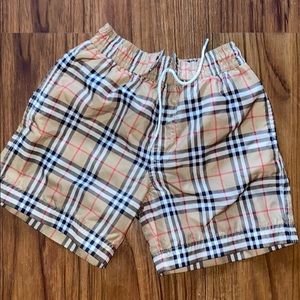 Authentic Burberry Swimming trunks for toddlers